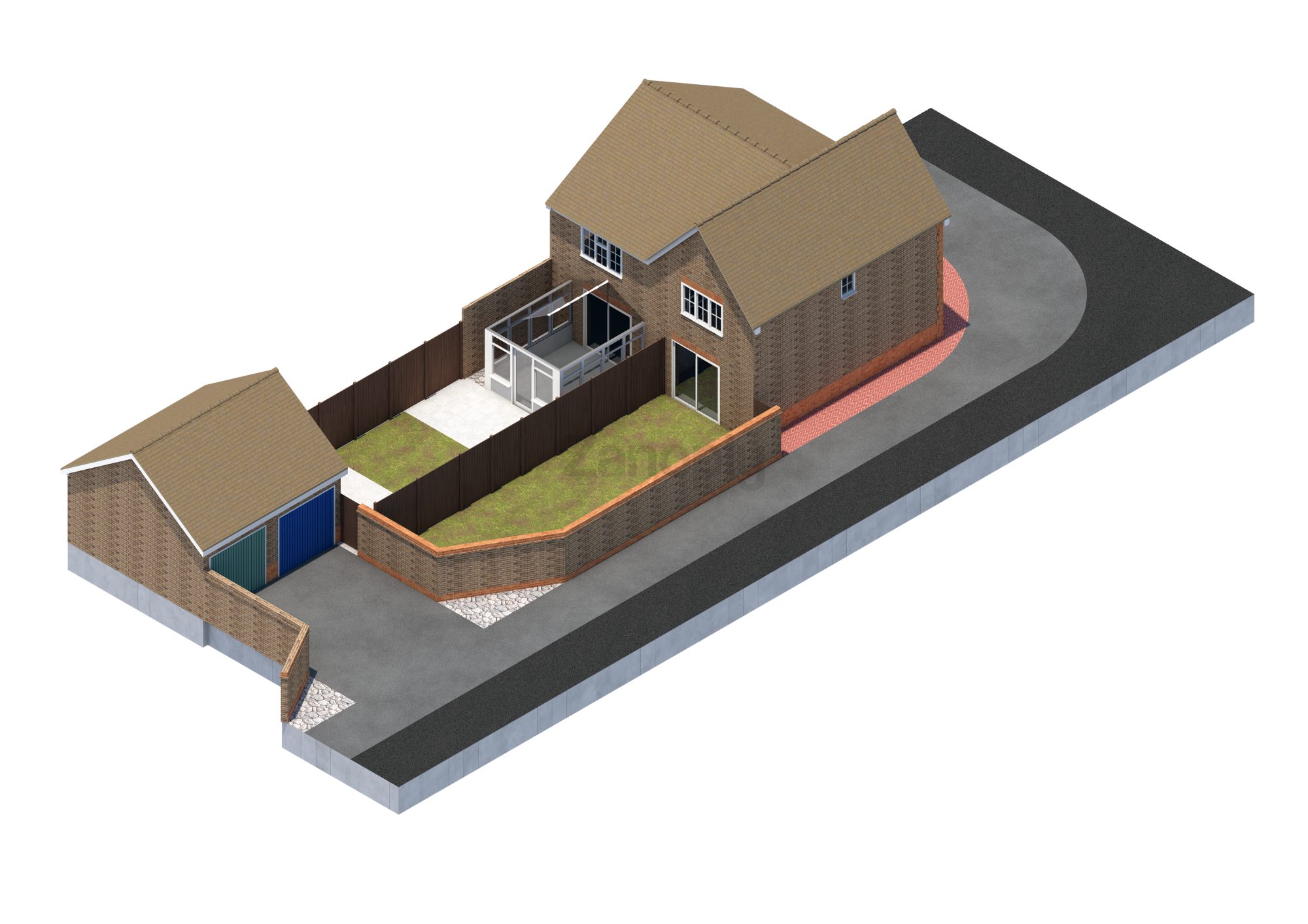 EN8 Existing Rear 3D Visual